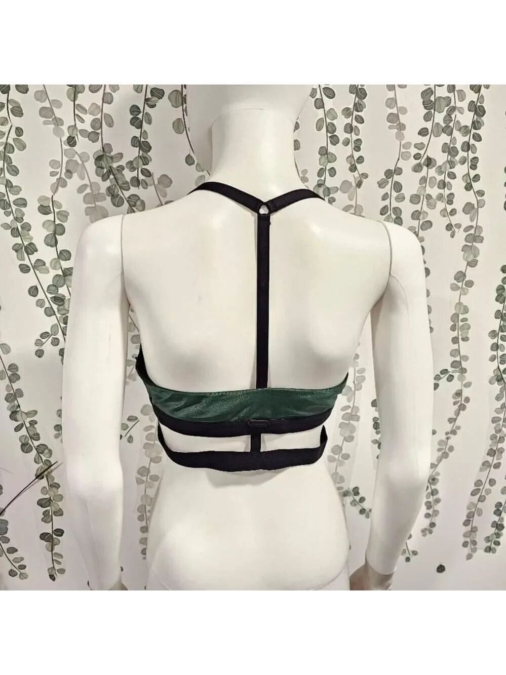 Koral Advanced Infinity Versatility Bra Sz M Green - Picture 6 of 9